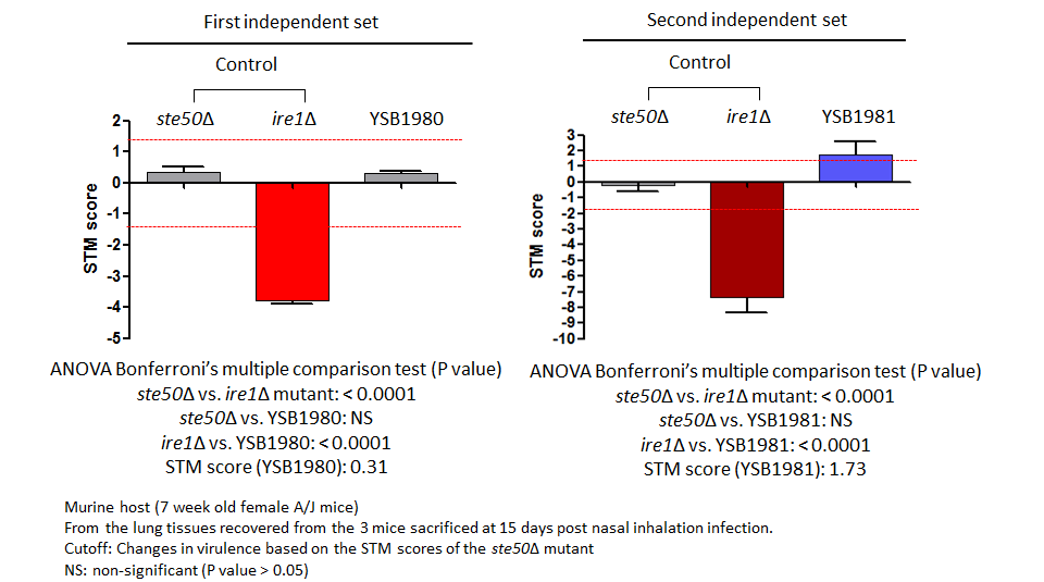 STM murine host model data for CNAG_00018T0