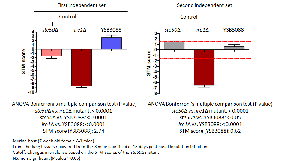STM murine host model data for CNAG_00841T0