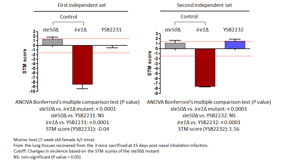 STM murine host model data for CNAG_01014T0