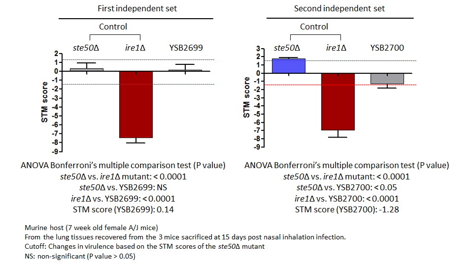 STM murine host model data for CNAG_01708T0