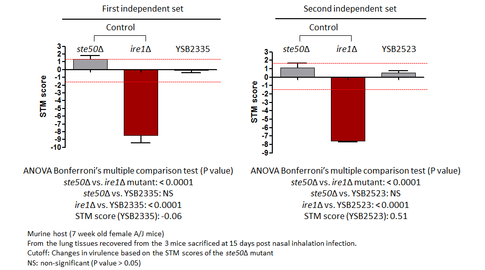 STM murine host model data for CNAG_01948T0