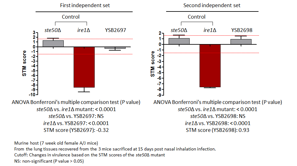 STM murine host model data for CNAG_03018T0