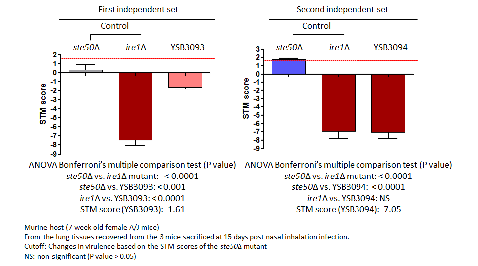 STM murine host model data for CNAG_03741T0