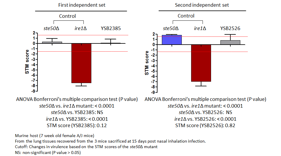 STM murine host model data for CNAG_03768T1