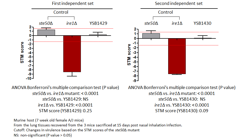 STM murine host model data for CNAG_04268T0