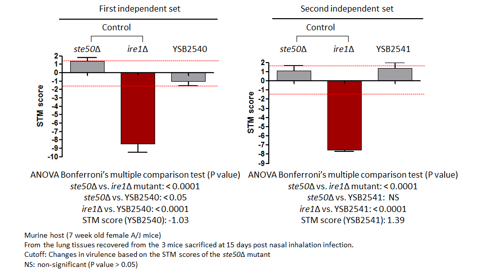 STM murine host model data for CNAG_04352T0