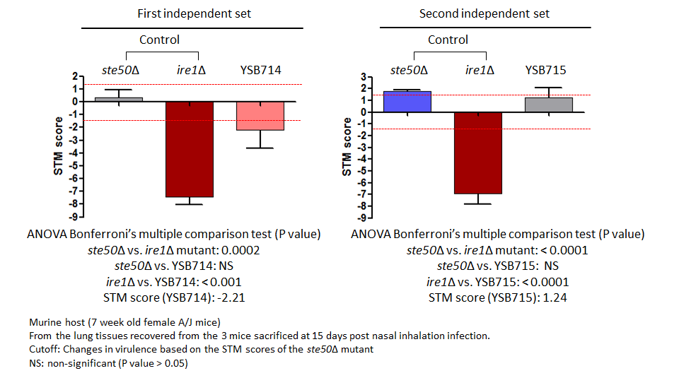STM murine host model data for CNAG_04398T0