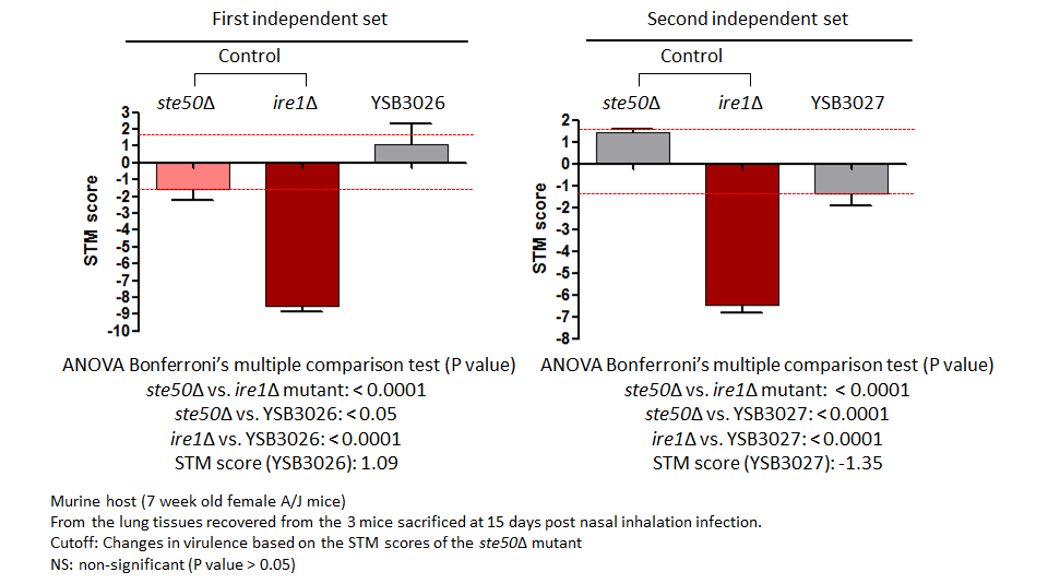 STM murine host model data for CNAG_04586T1