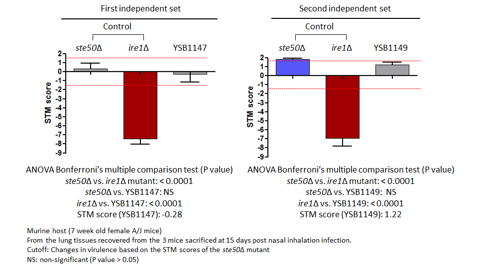 STM murine host model data for CNAG_05375T0