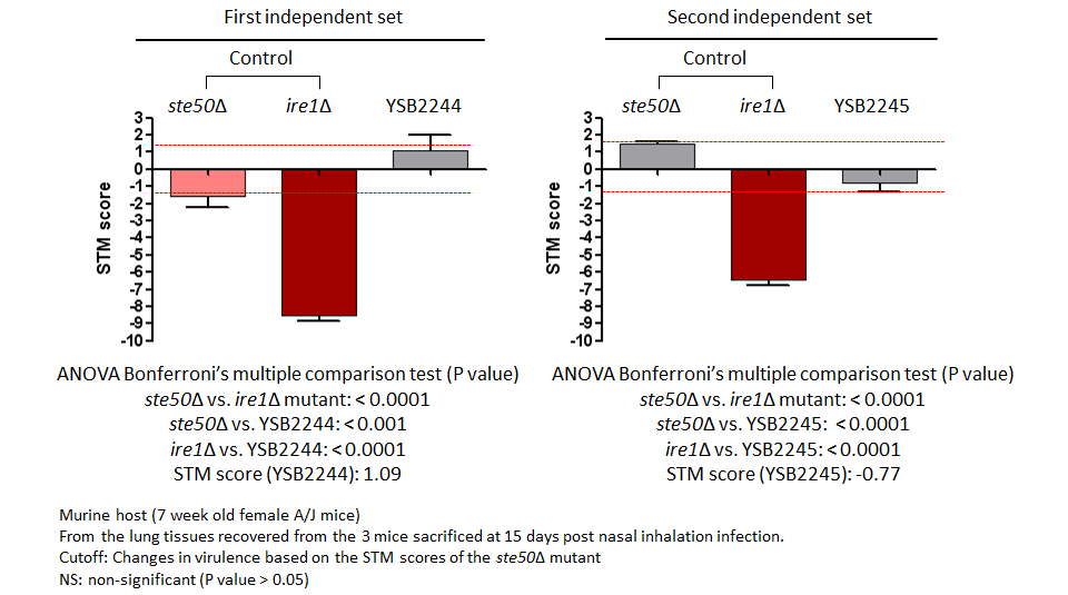 STM murine host model data for CNAG_07443T0