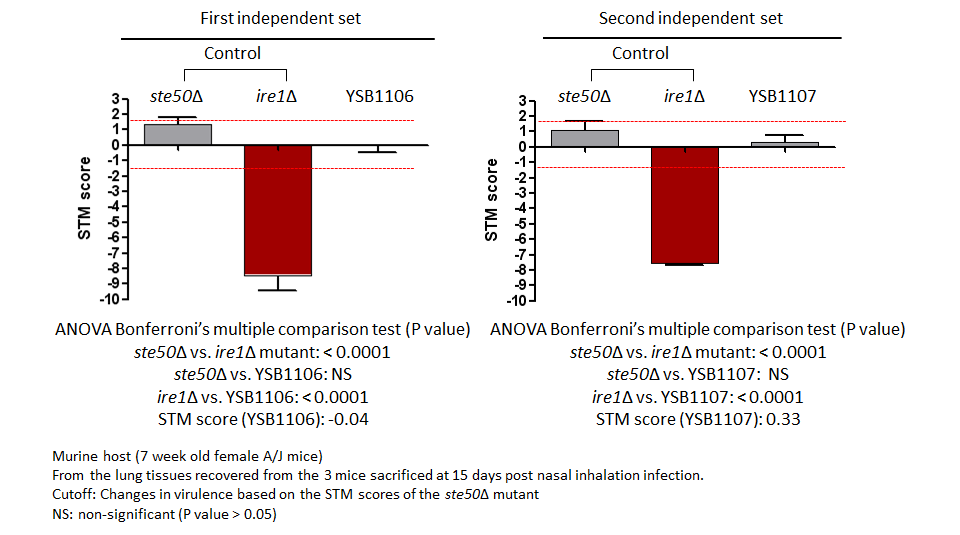 STM murine host model data for CNAG_07797T1