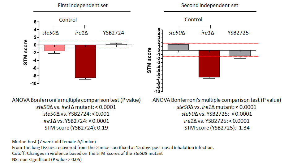 STM murine host model data for CNAG_07922T0